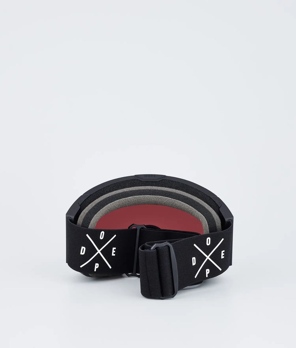 Sight ski goggles Black/Blue Mirror