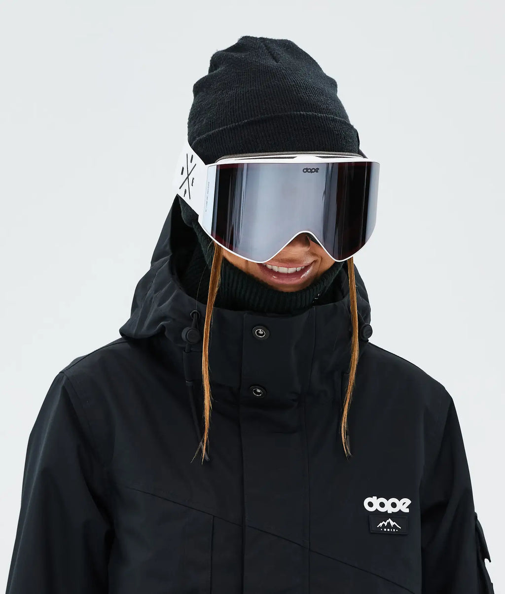 Sight ski goggles White/Silver Mirror