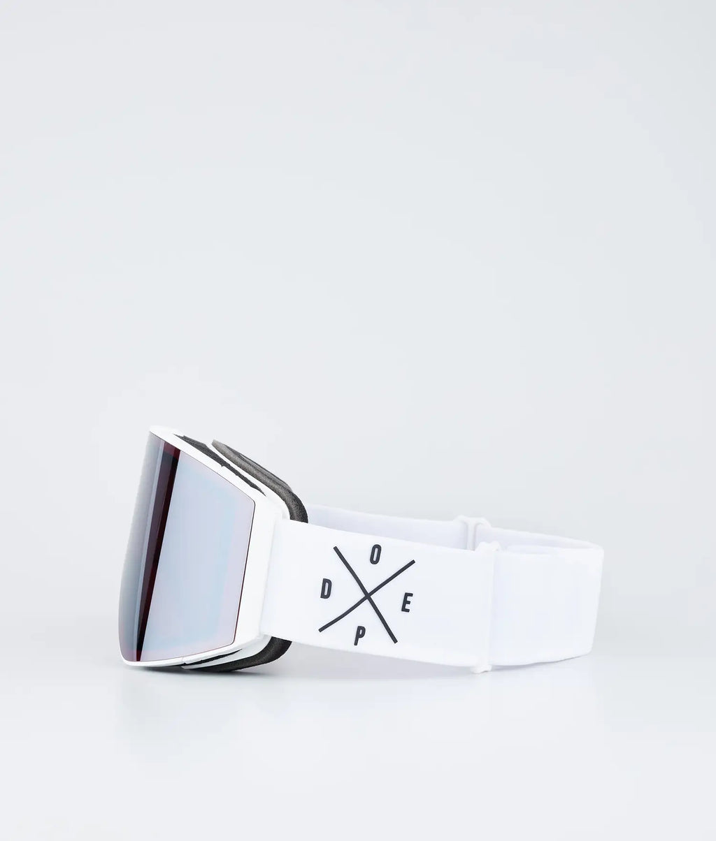Sight ski goggles White/Silver Mirror