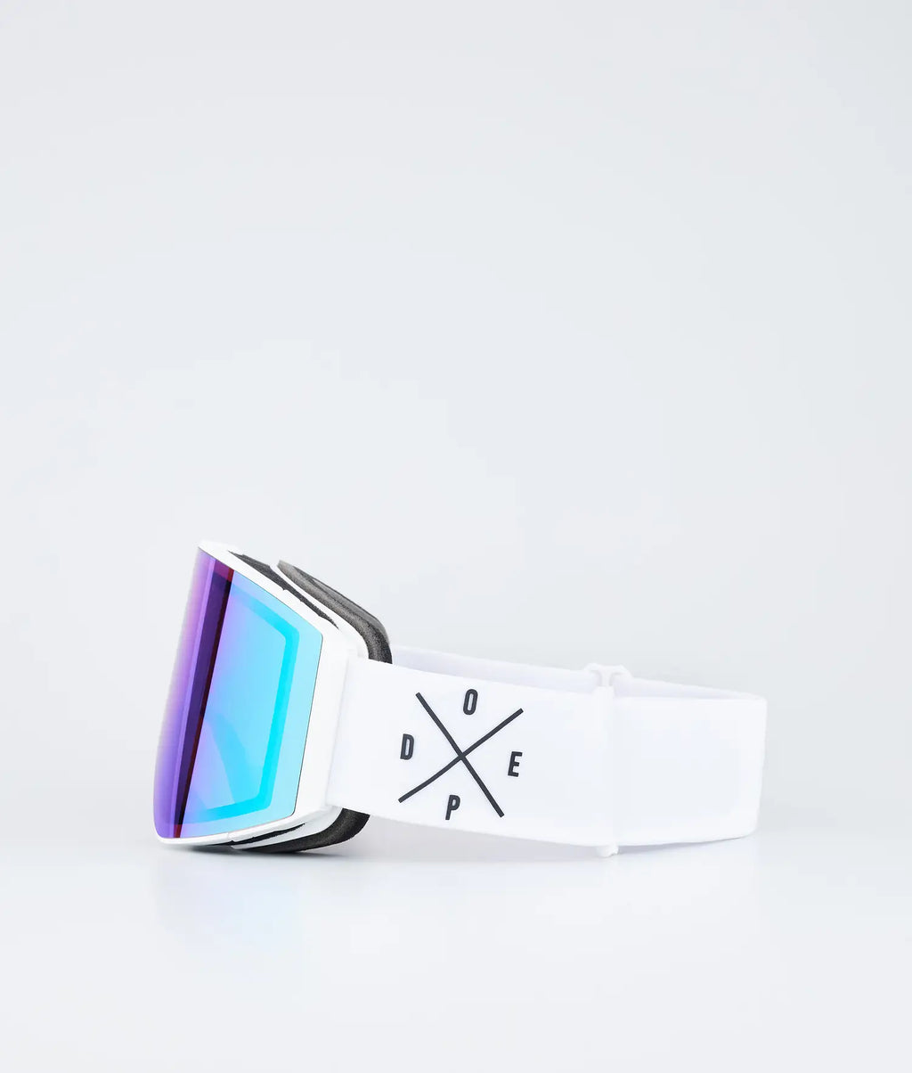 Sight ski goggles White/Green Mirror