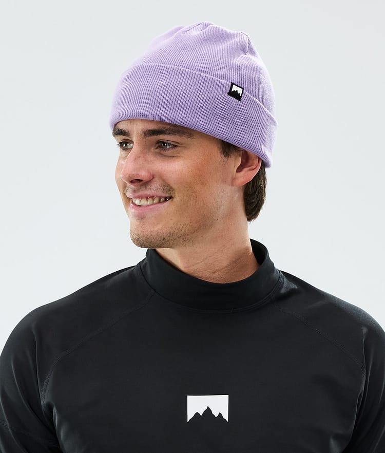 Bonnet violet délavé