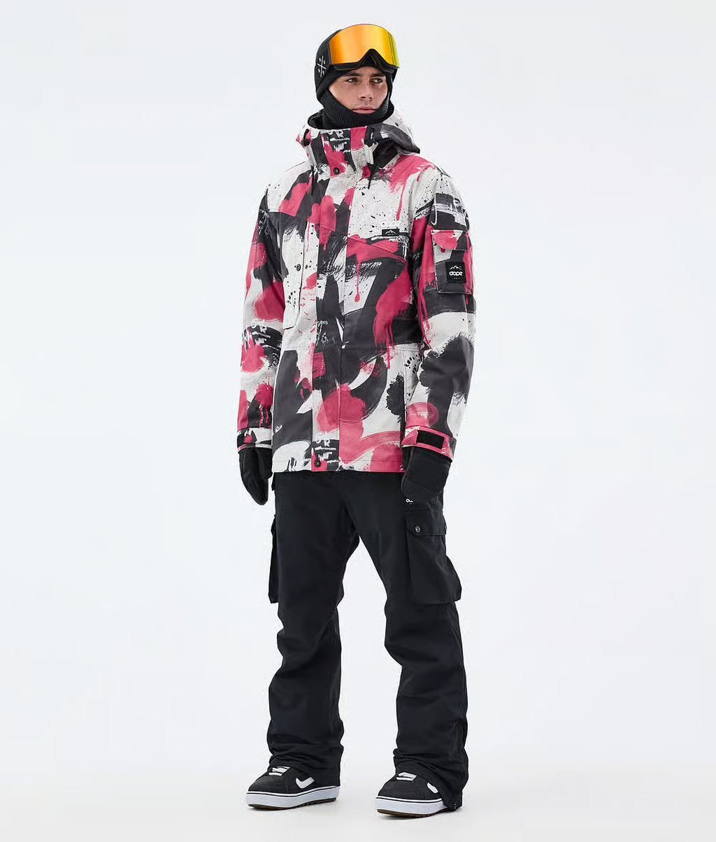 Adept snowboard jacket men Doodle
