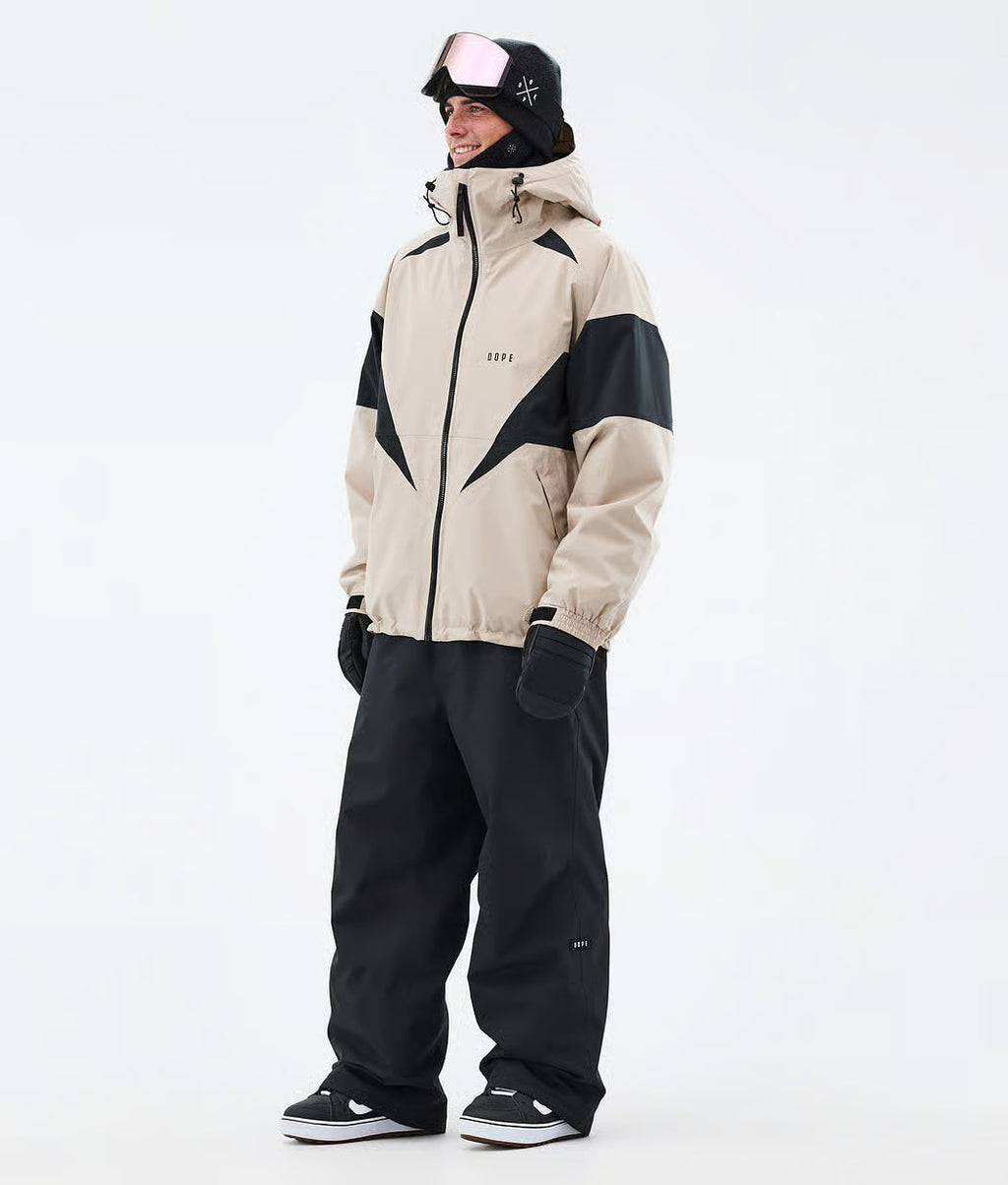 Spartan Snowboard Jacket Men Spike Sand/Black novo