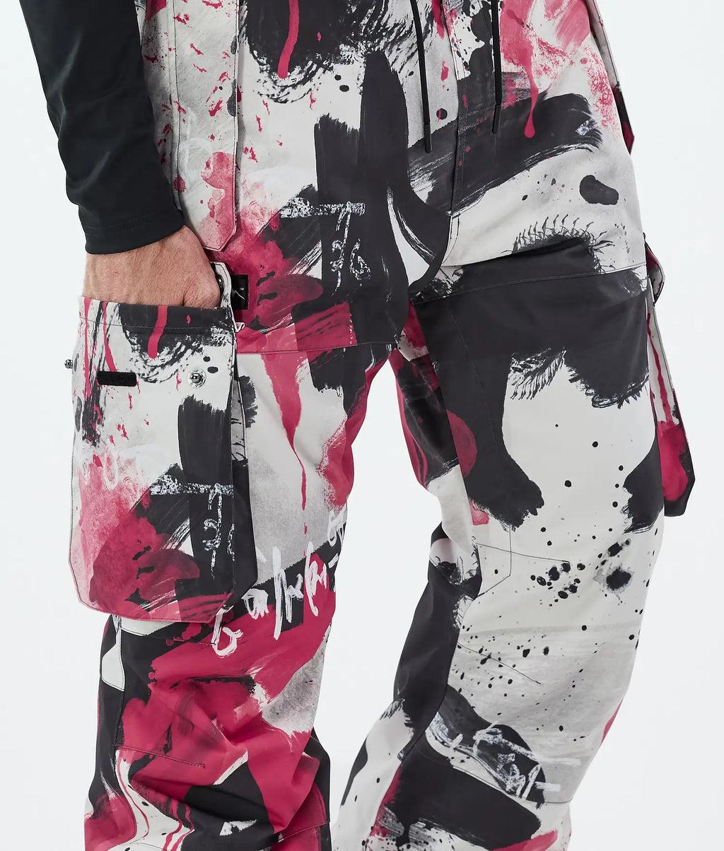 Iconic Snowboard Pants Men Doodle novo