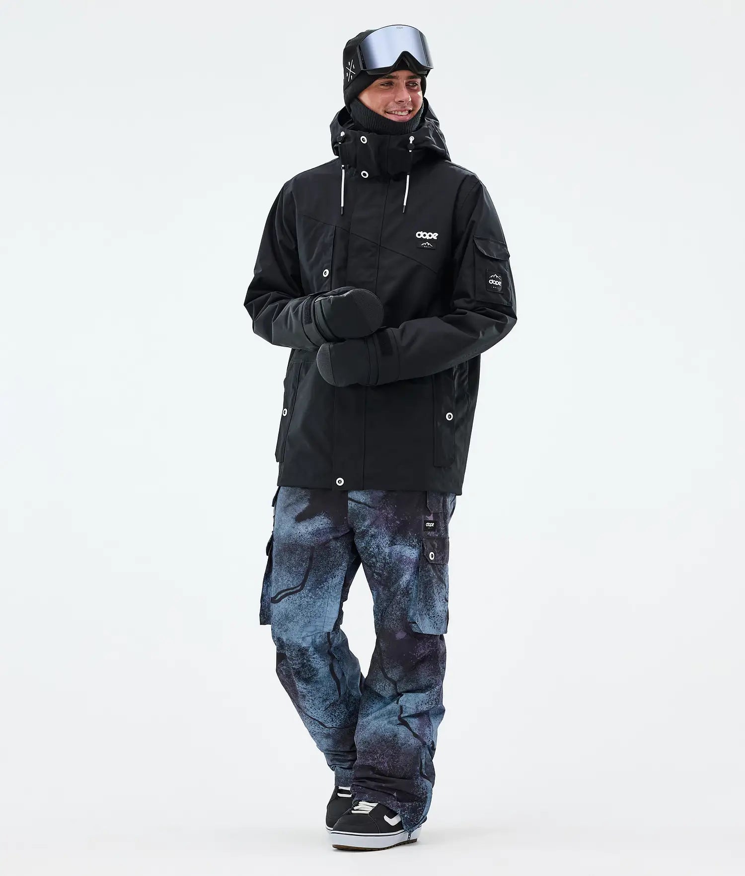 Iconic Snowboard Pants Men Jungle Purple novo