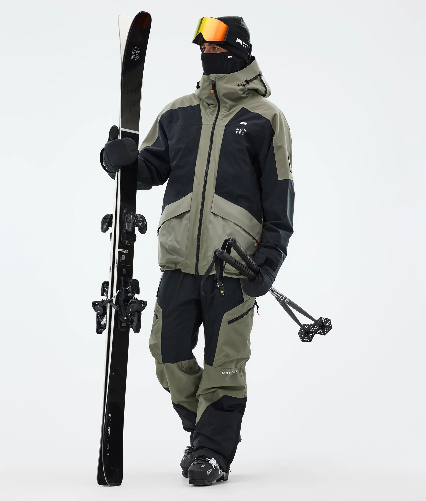 Veste de ski Morpheus pour homme - Vert/Noir