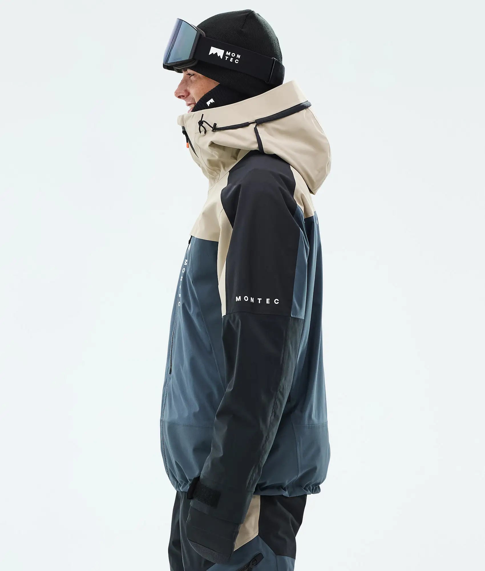 Veste de ski Oracle pour homme - Sable/Noir/Bleu métal