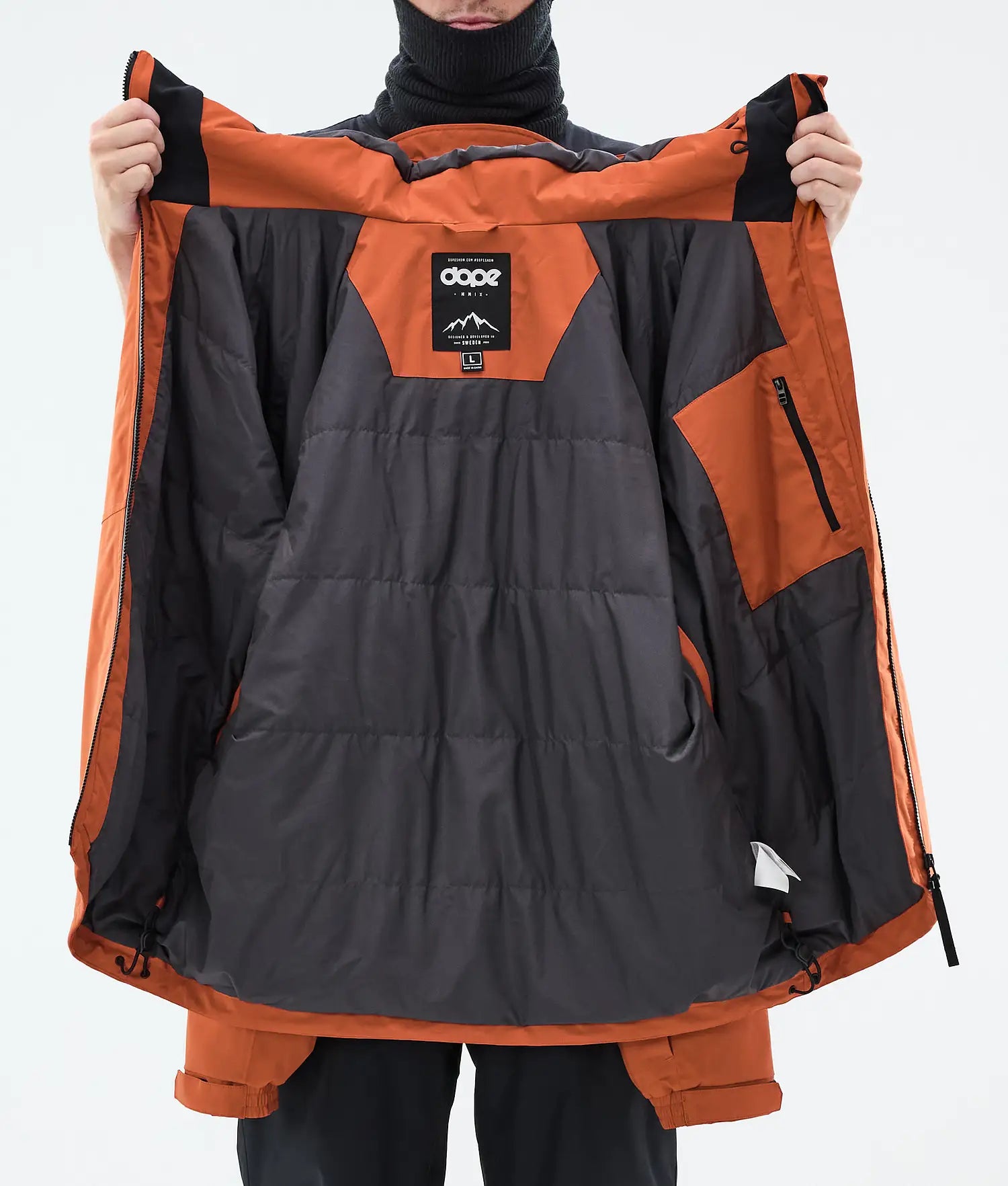 Spartan Snowboard Jacket Men Burnt Orange