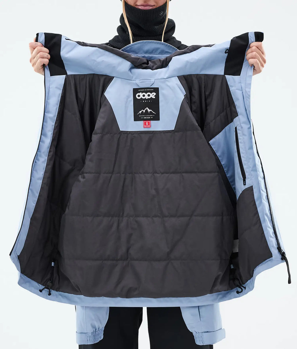 Spartan W Snowboard Jacket Women Light Blue