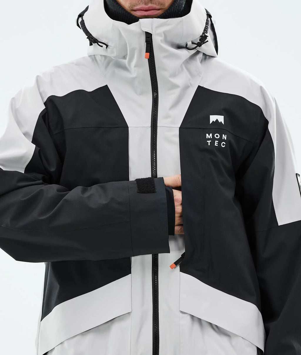 Veste de ski Morpheus pour homme - Gris clair/Noir