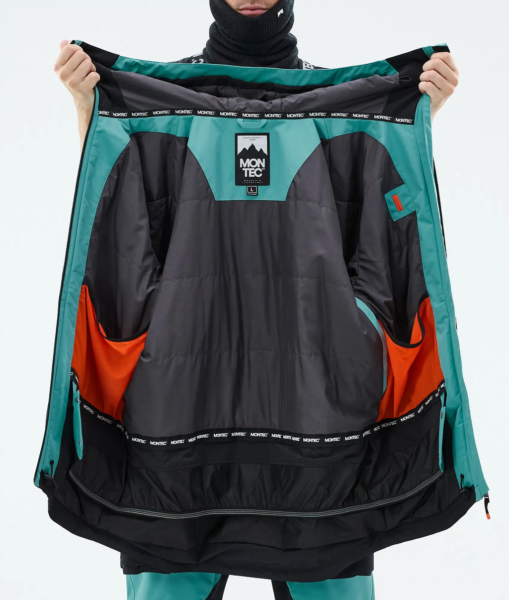 Veste de ski Arch pour homme - Turquoise/Noir