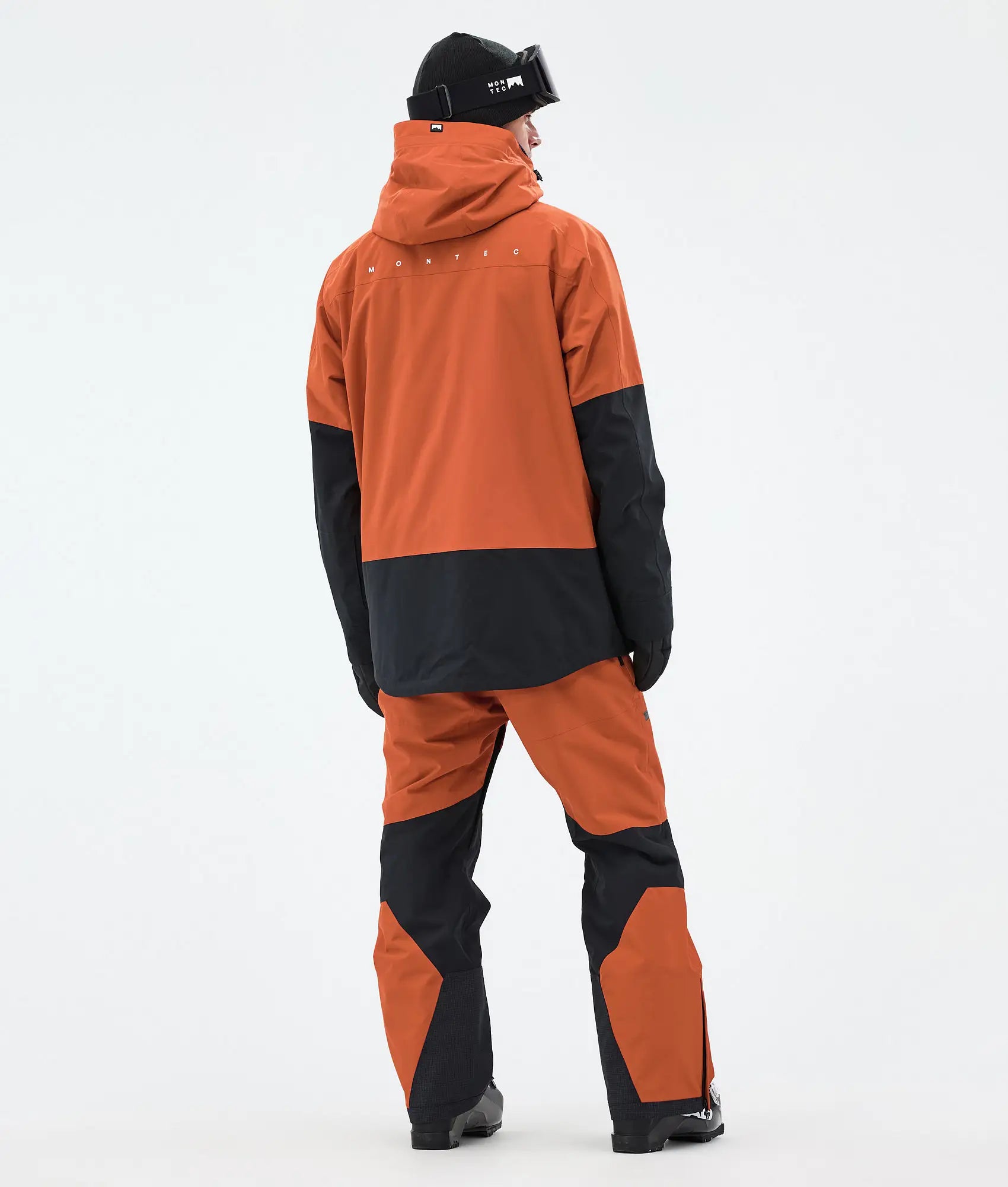 Veste de ski Arch pour homme - Orange brûlé/Noir