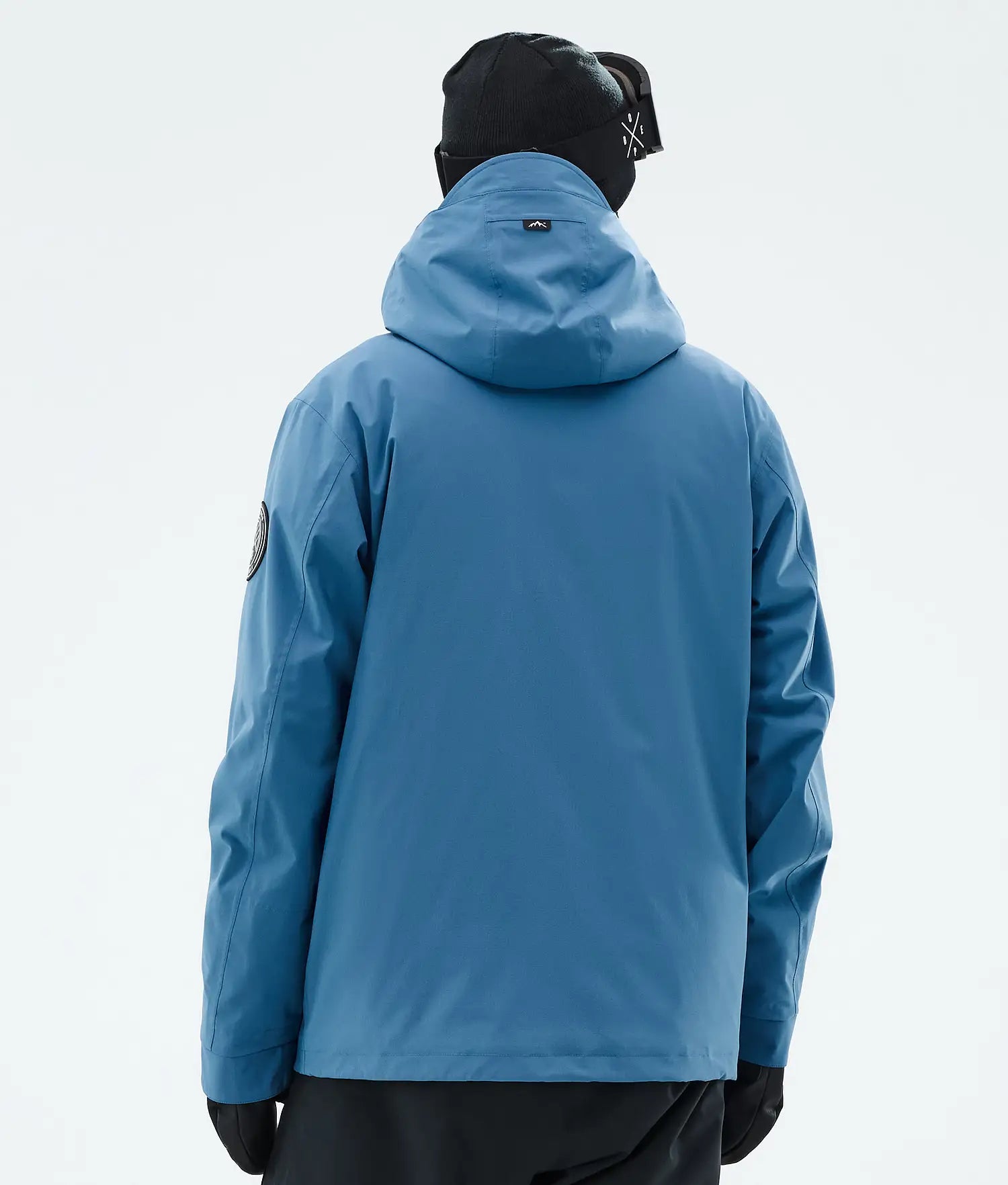 Blizzard Full Zip Snowboard Jacket Men Blue Steel