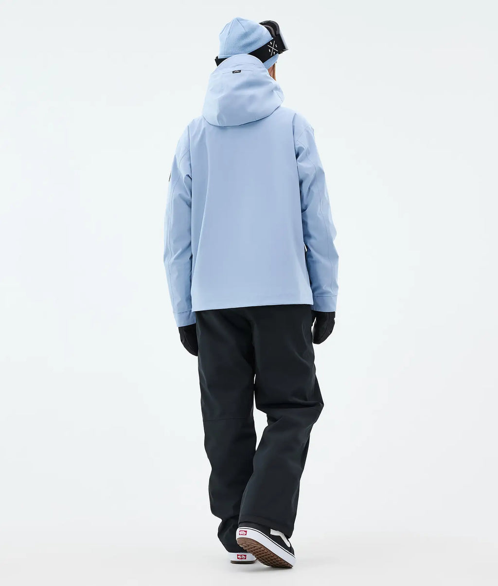 Blizzard W Full Zip Snowboard Jacket Women Light Blue