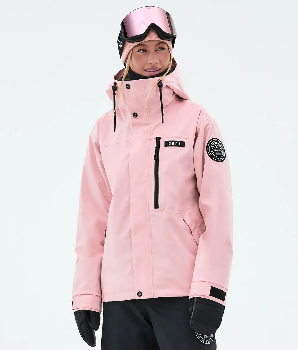 Blizzard W Full Zip Snowboard Jacket Women Soft Pink