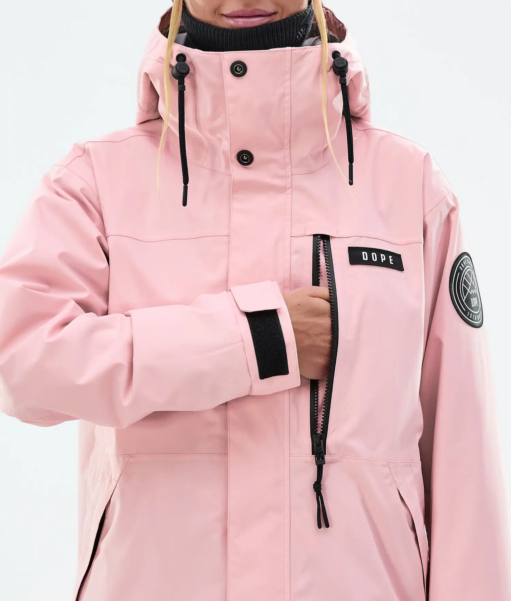 Blizzard W Full Zip Snowboard Jacket Women Soft Pink