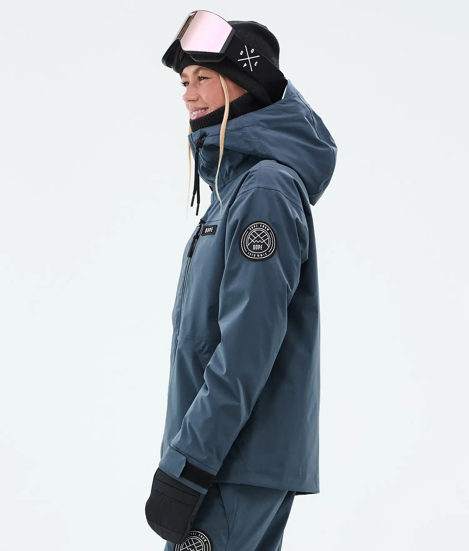 Blizzard W Full Zip Snowboard Jacket Women Metal Blue novo