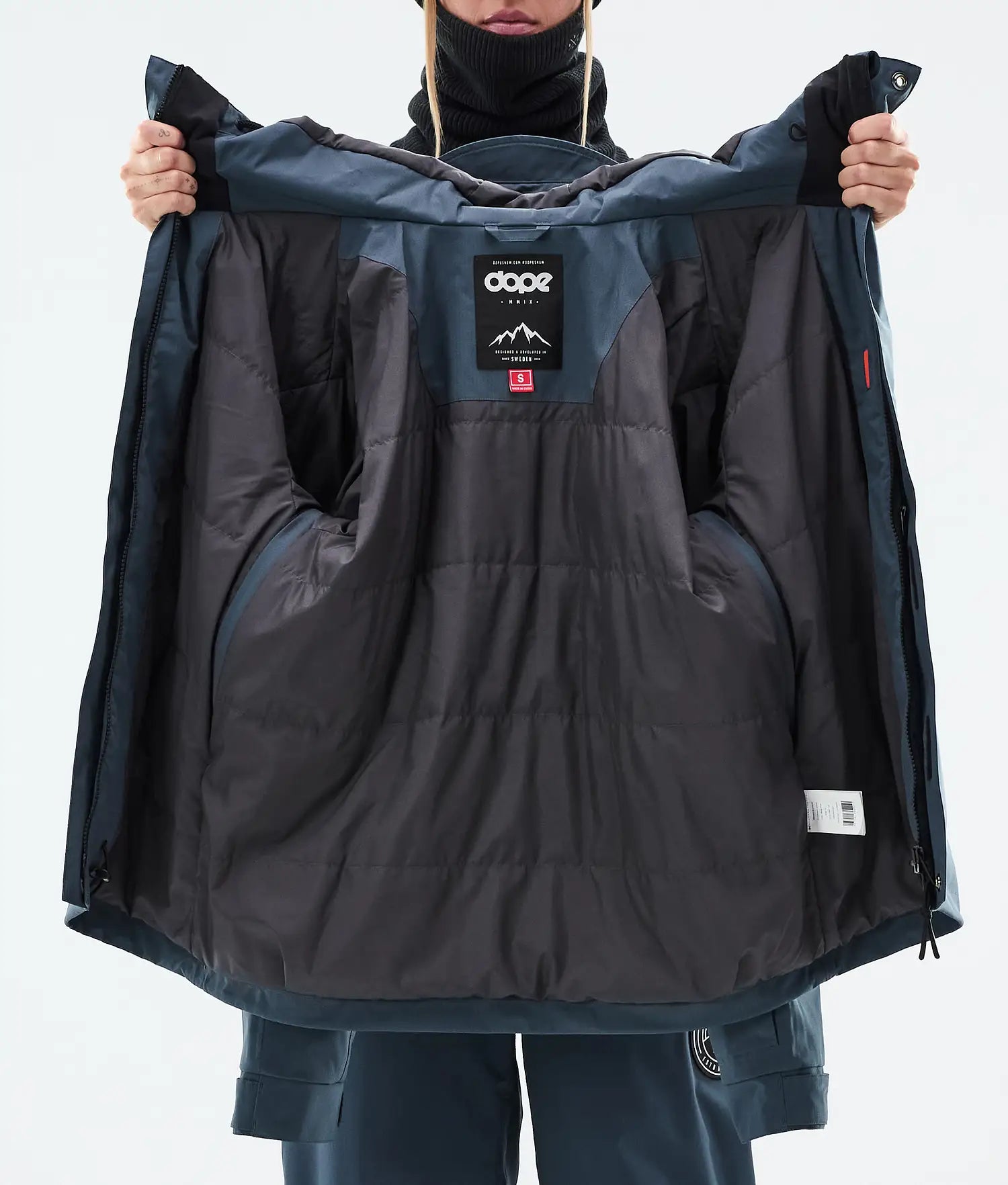 Blizzard W Full Zip Snowboard Jacket Women Metal Blue novo