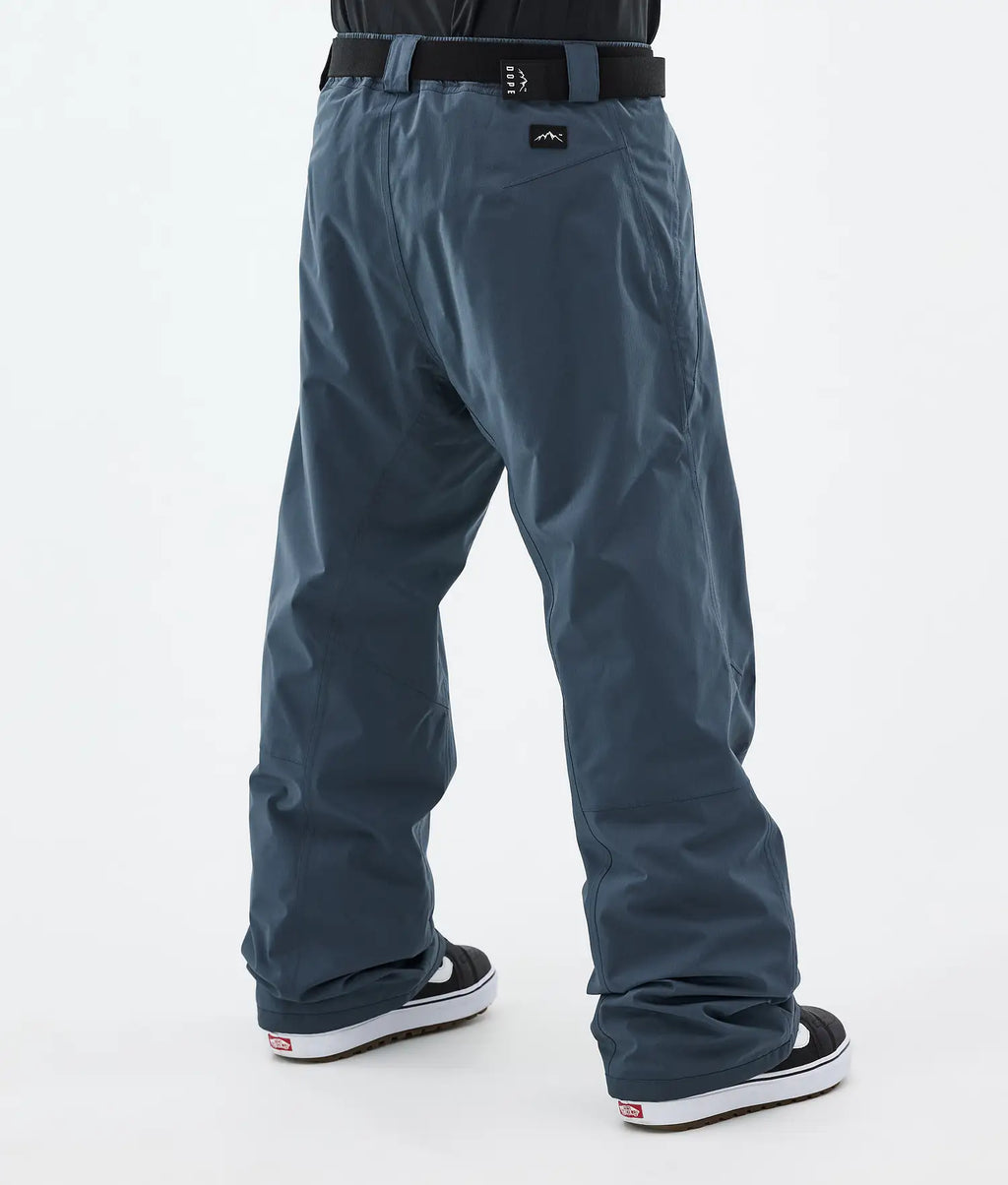 Blizzard snowboard pants men metal blue