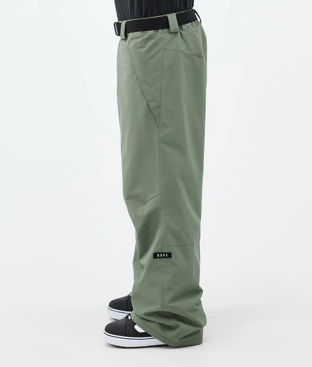 Big Snowboard Pants Men Moss Green novo