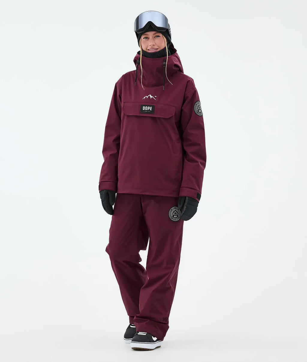 Blizzard W Snowboard Pants Women Burgundy