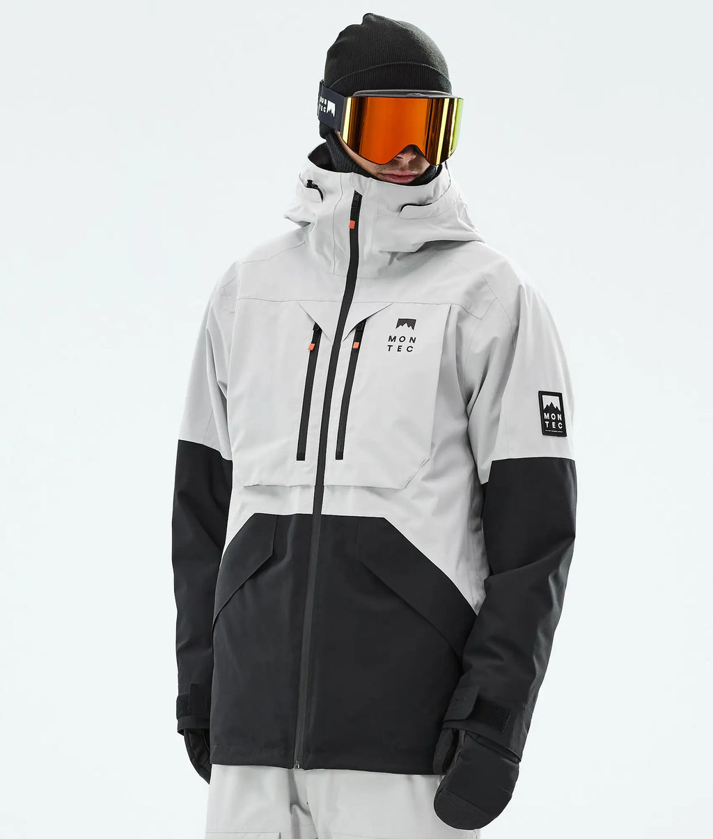 Veste de ski Arch pour homme - Gris clair/Noir