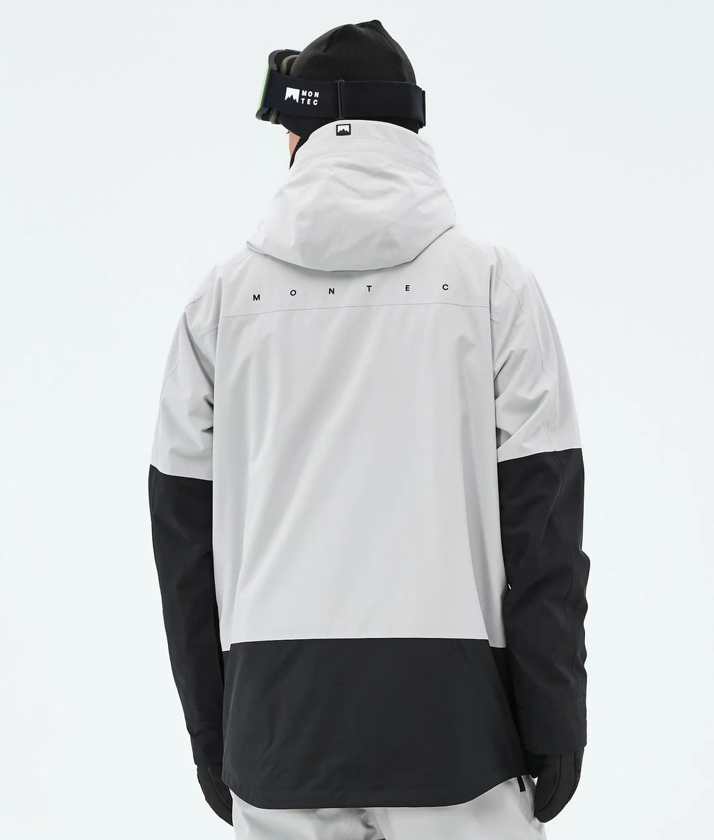 Veste de ski Arch pour homme - Gris clair/Noir