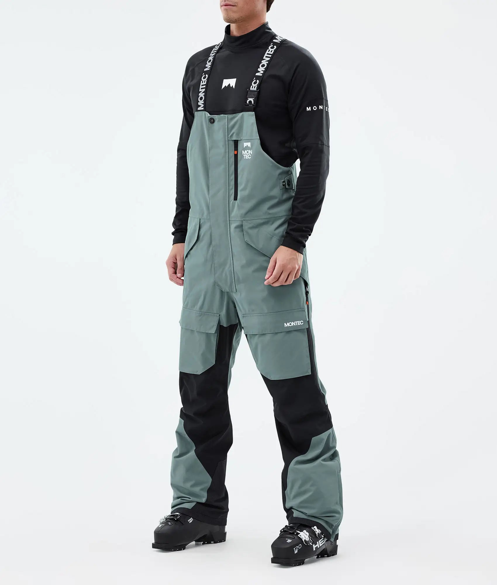 Pantalon de ski Fawk pour homme - Atlantique/Noir