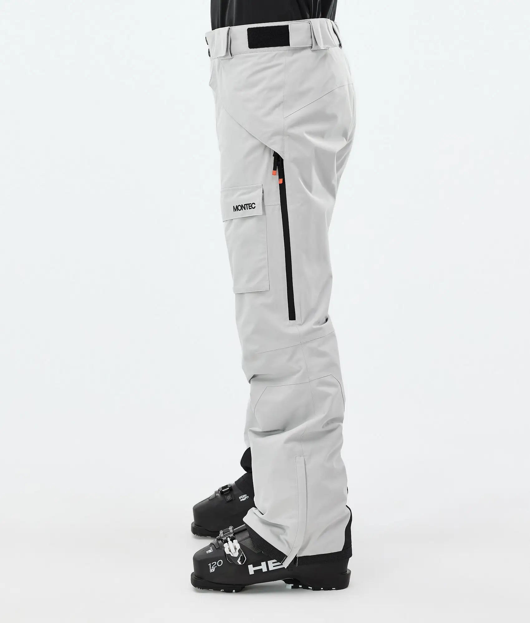 Pantalon de ski Kirin pour homme - Gris clair