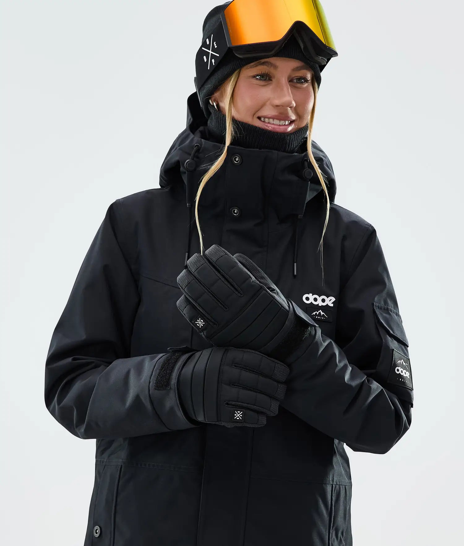 Ace Ski Gloves Black