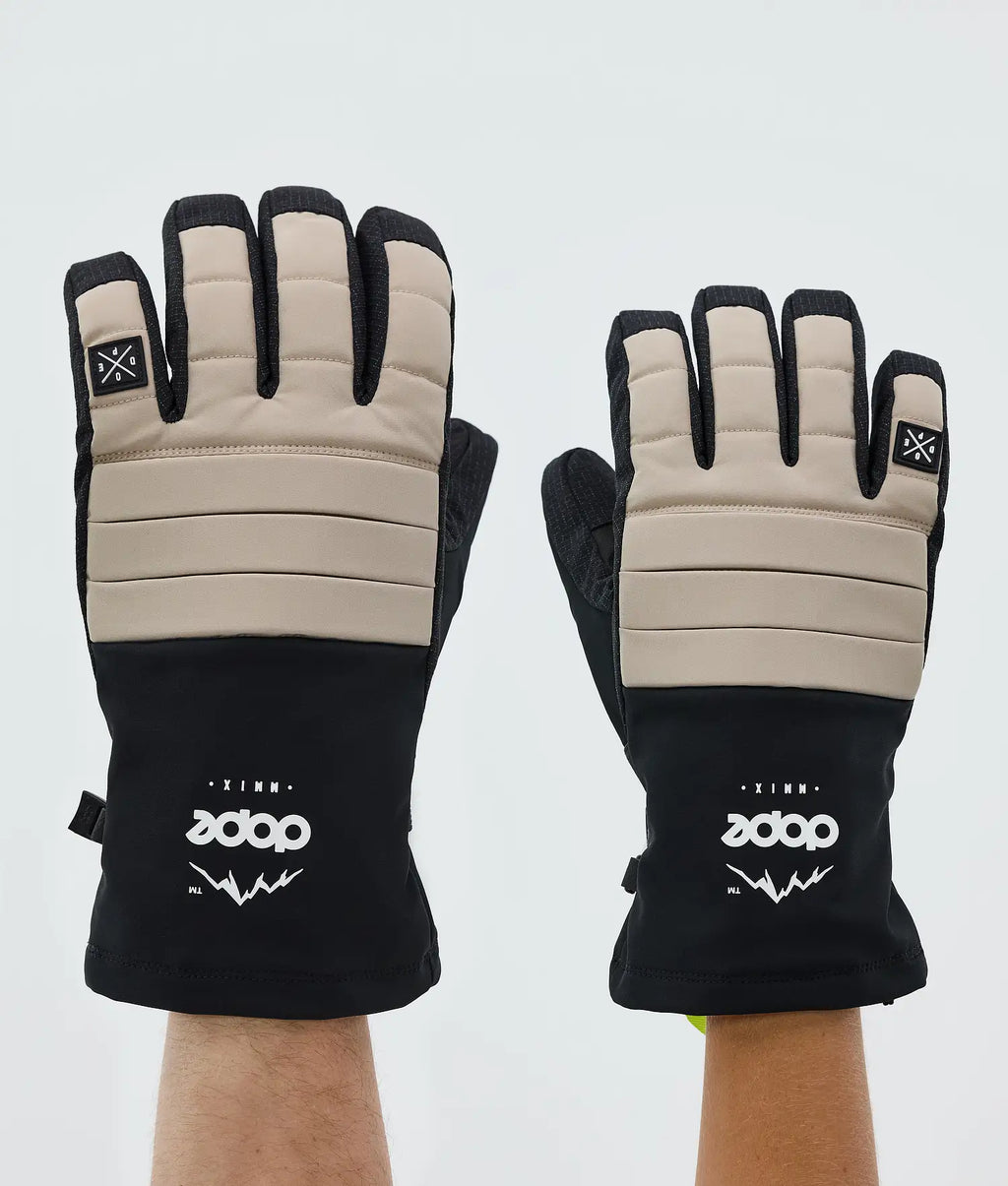 Ace Ski Gloves Sand