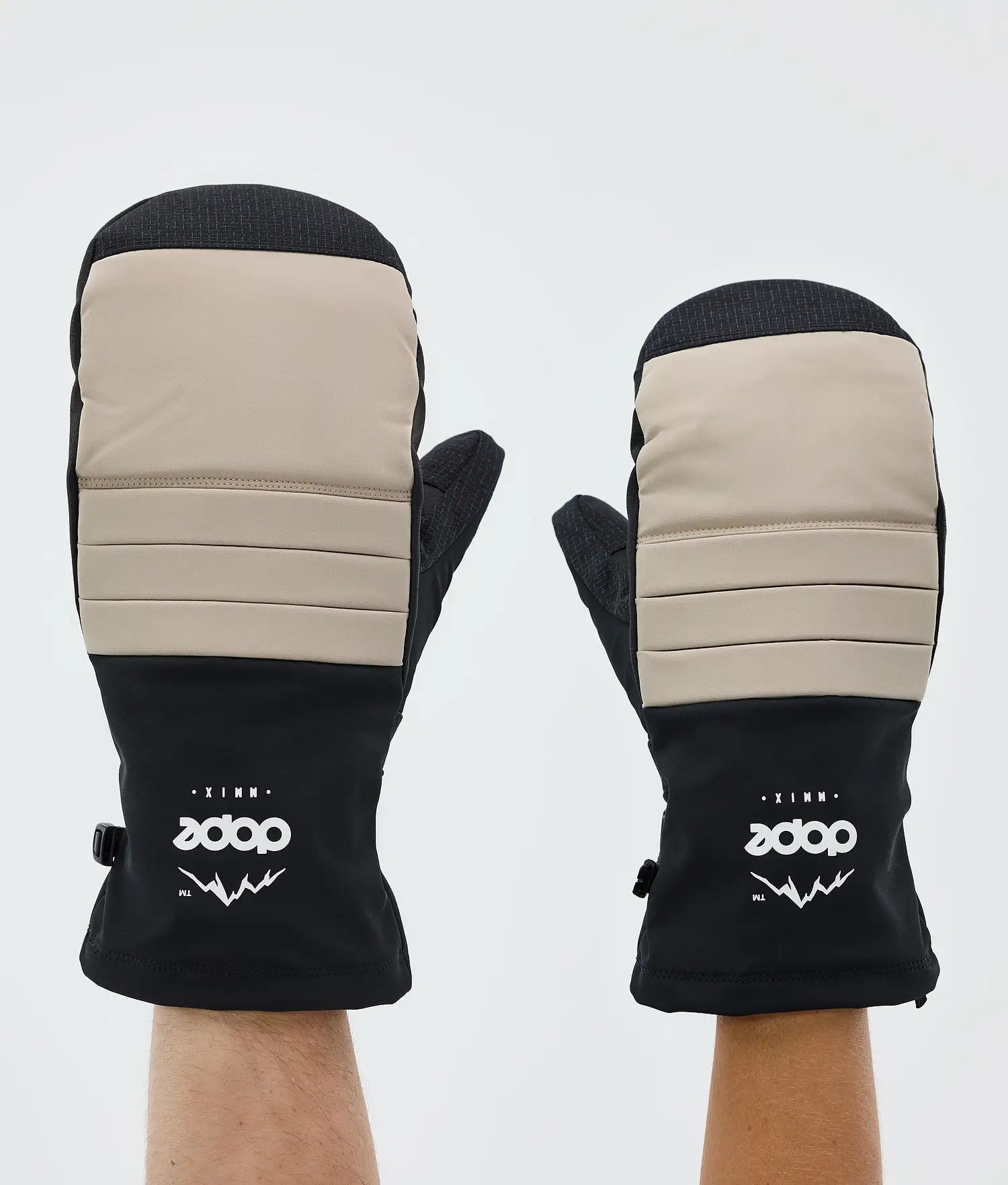 Ace mittens Sand