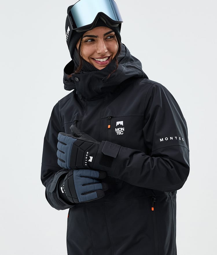 Kilo - Gants de ski Métal Bleu