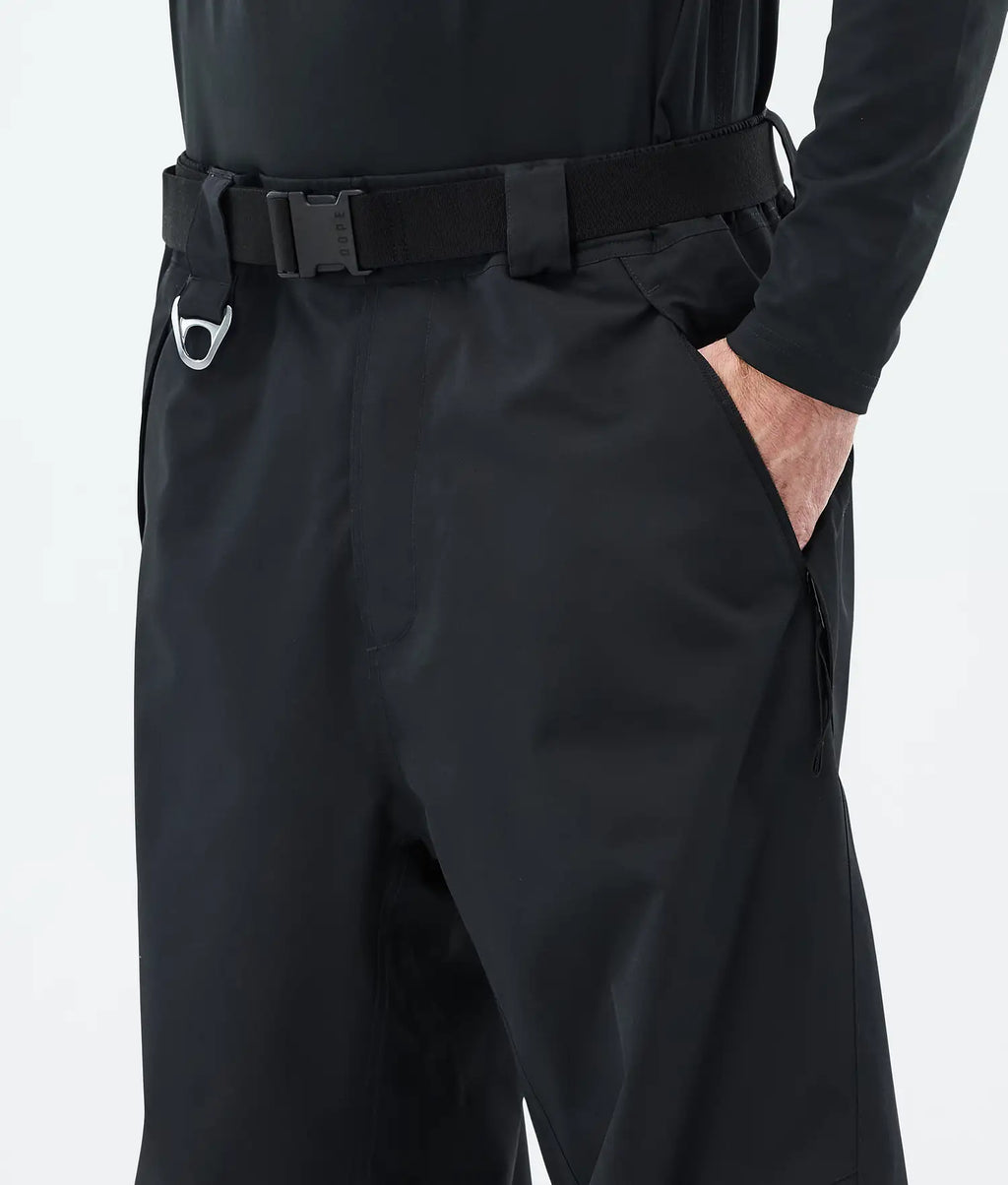 Big Snowboard Pants Men Black
