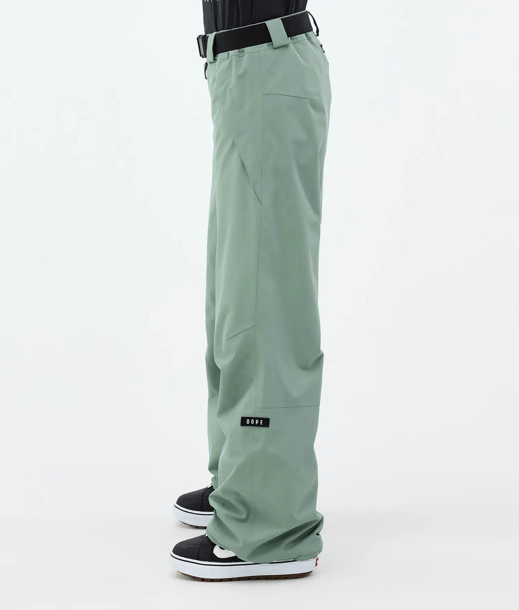 Big W Snowboard Pants Women Faded Green novo